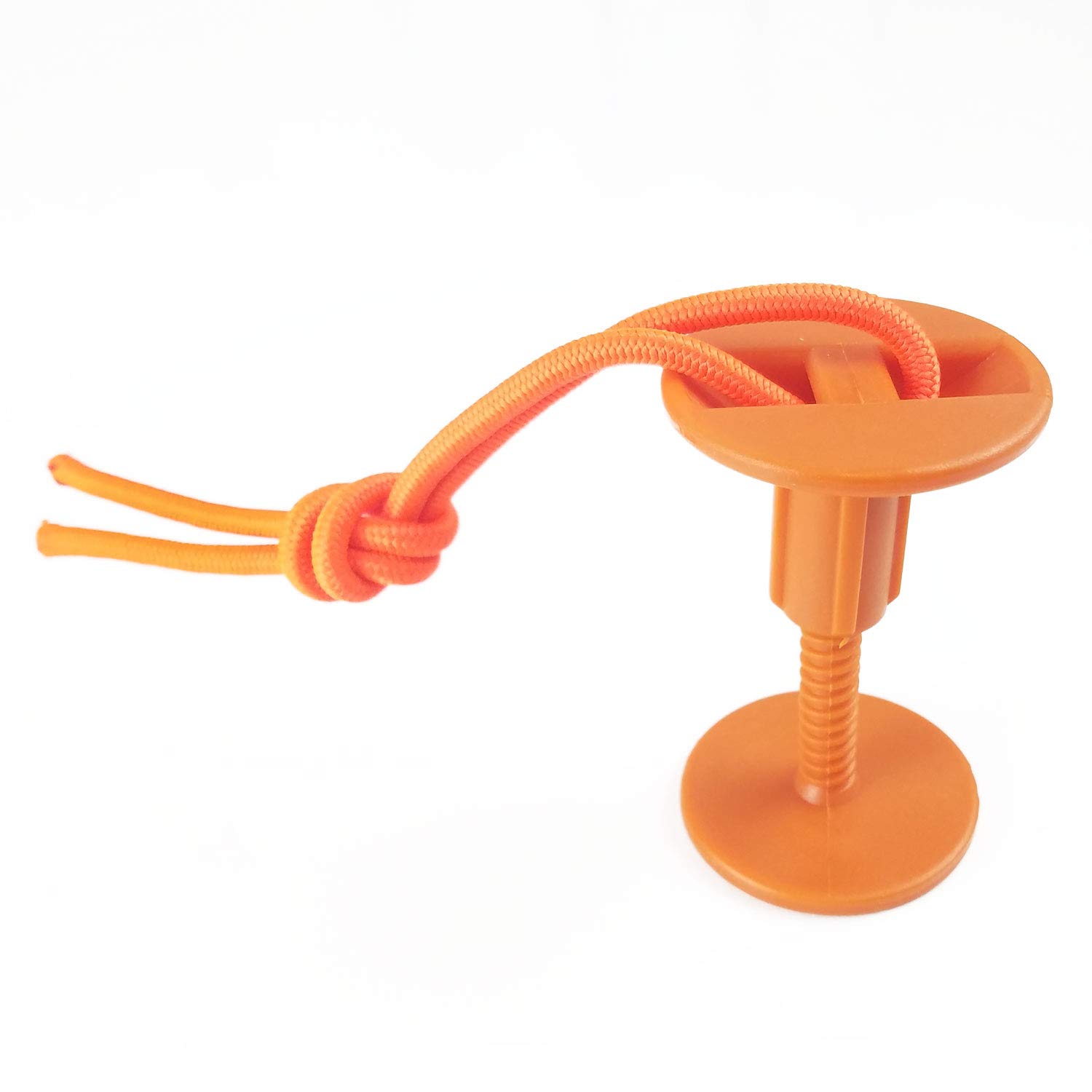 eBodyboardingShackle Leash Plug Orange