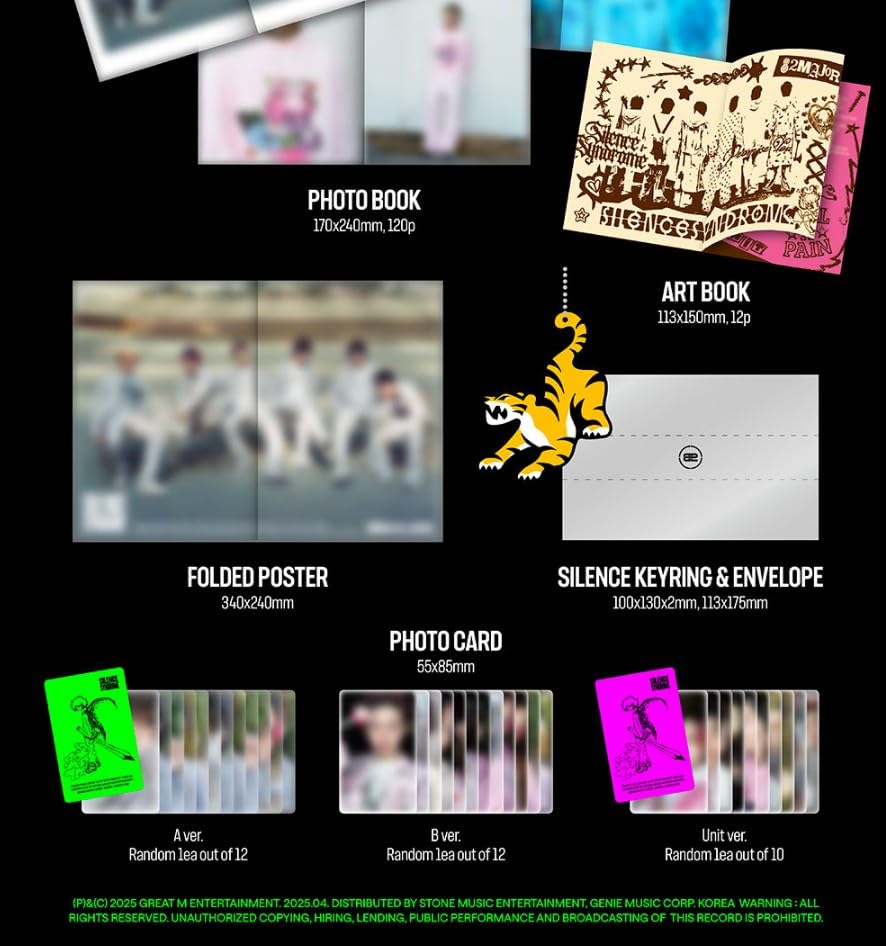 Amazon.com: 82MAJOR SILENCE SYNDROME [Photobook Ver.] 3rd Mini