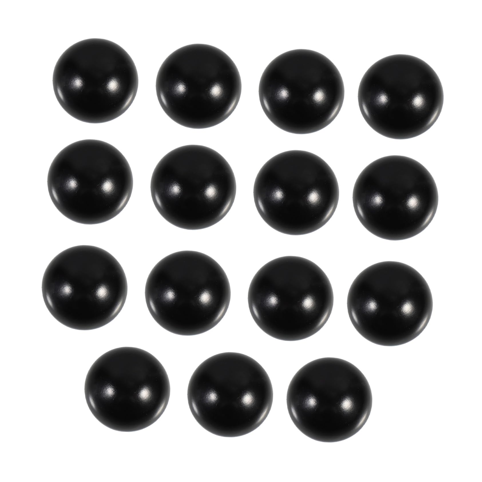 PRETYZOOM 15pcs Bakelite Ball Nuts for Machine Tools Round Strong Oil-Resistant for Applications