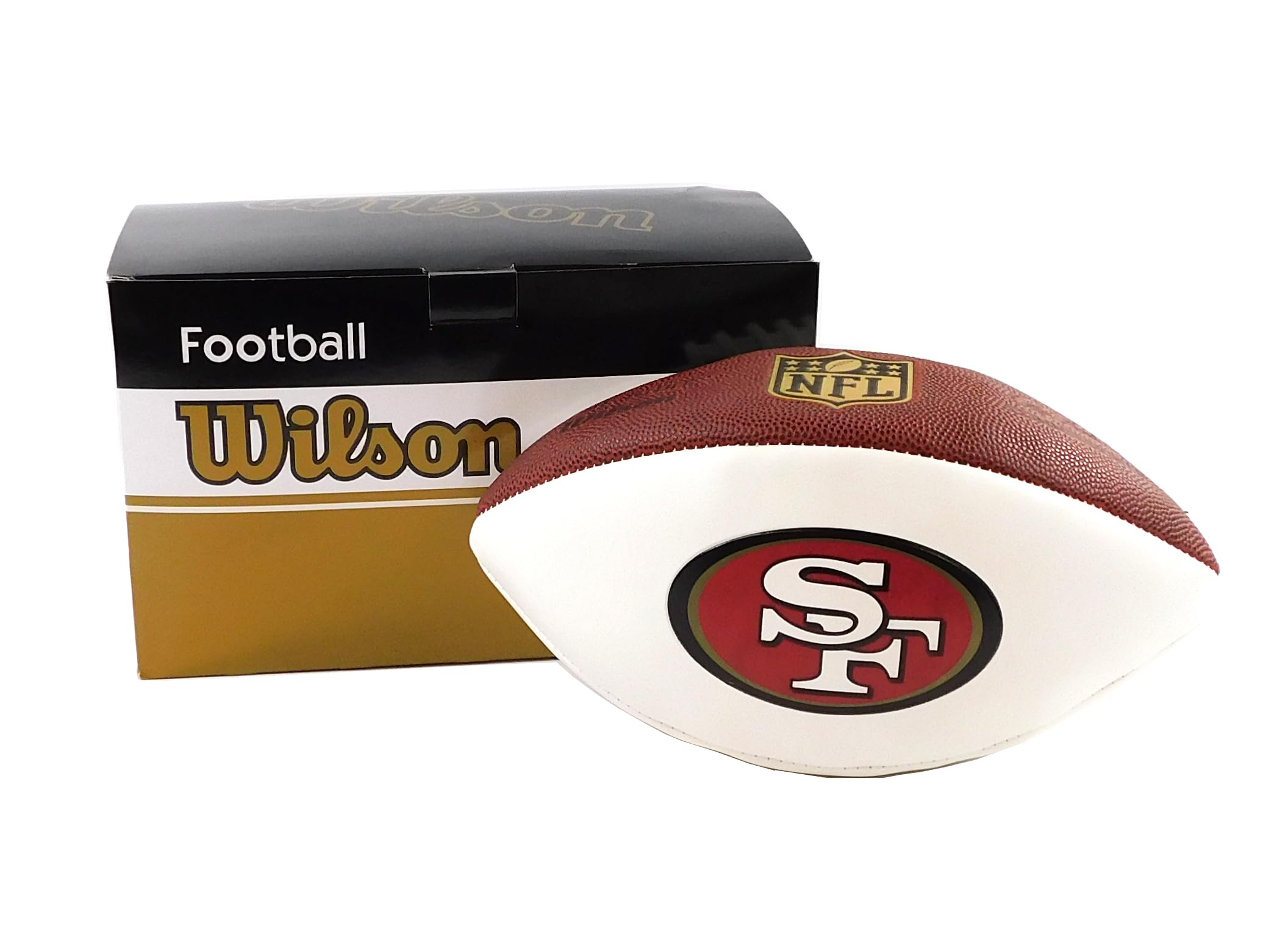 NFLサインボール Amazon.com: San Francisco 49ers Official NFL Signature Autograph