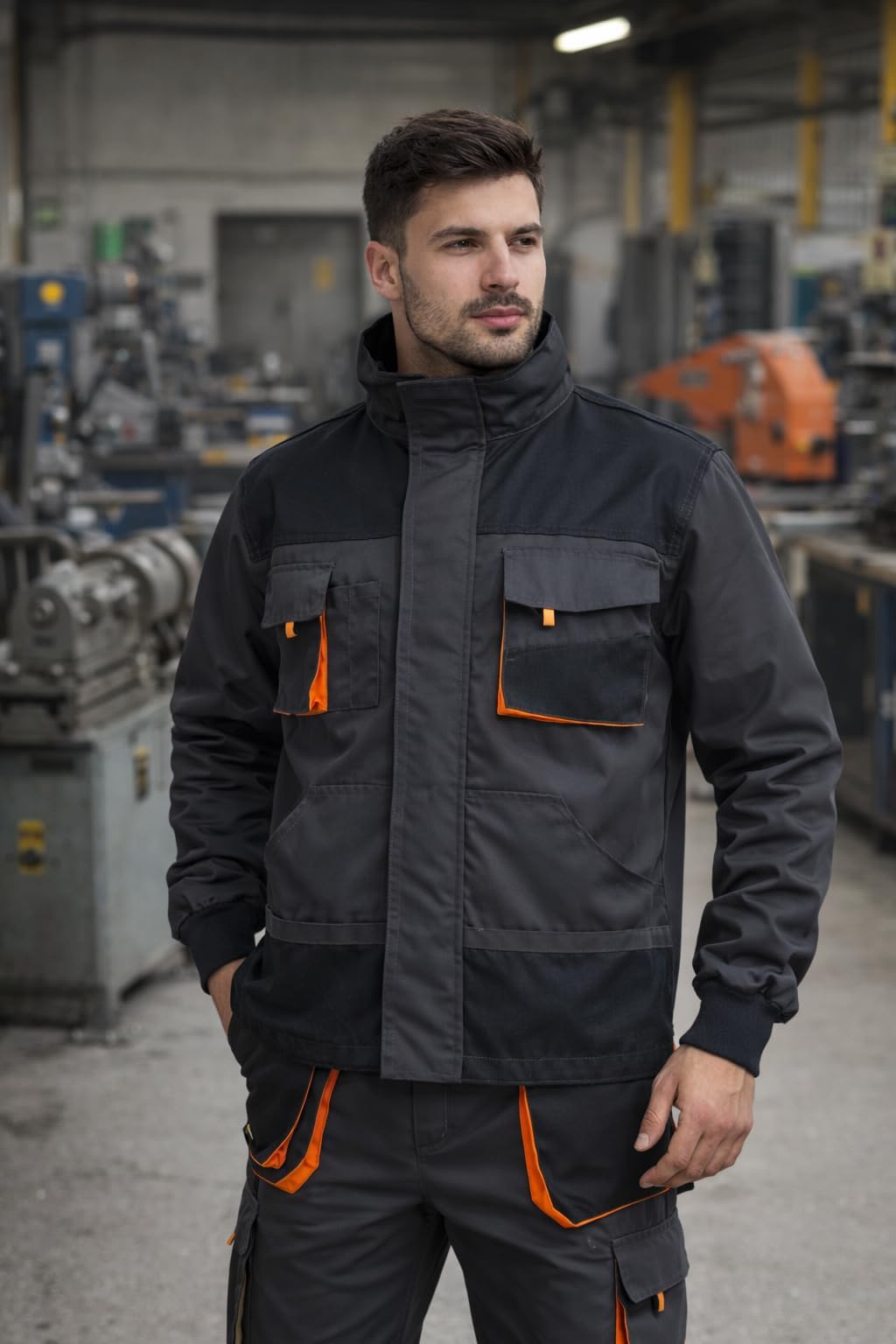 BWOLF Atlas Veste de travail homme multifonctionnelle pour homme Veste de travail Veste de travail pour homme