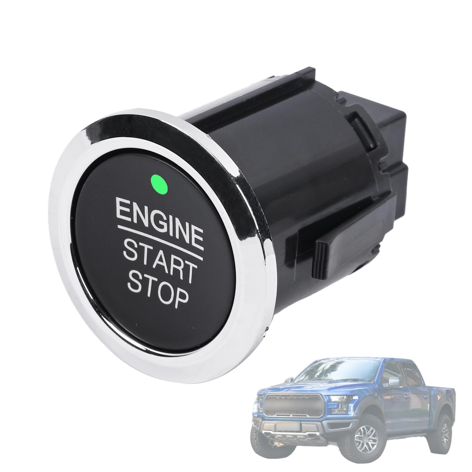 Getfarway DG9T14C376ADW Ignition Start Stop Button Switch Compatible with Ford F150 / F250 / F350 / Expedition/Edge/Fusion Automatic Start-Stop Switch