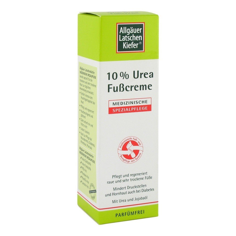 AllgäuerLatschenkiefer 10 % Urea Fußcreme, 100 ml [Badartikel]