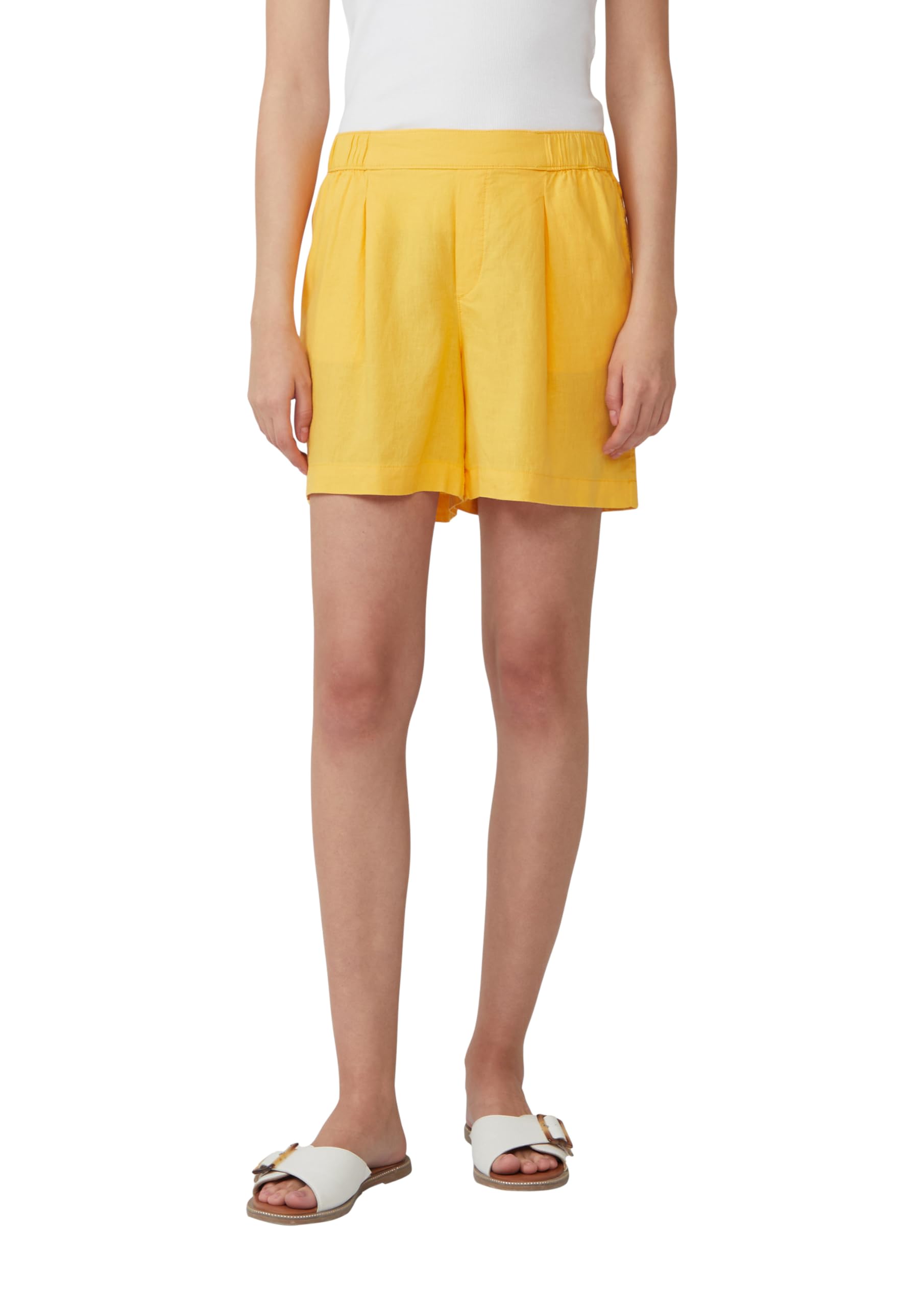 s.Oliver Shorts aus Leinenmix mit Eingrifftaschen