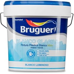 Pintura De Revestimiento Interior Akzo Nobel Coatings 5208048 - Pintura plast mate 15 lt bl int. glaciar bruguer