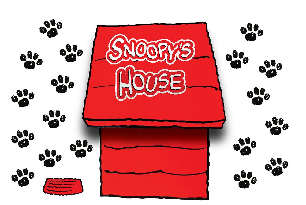 Buy Eureka Snoopy's House Peanuts Bulletin Board Classroom Decorations