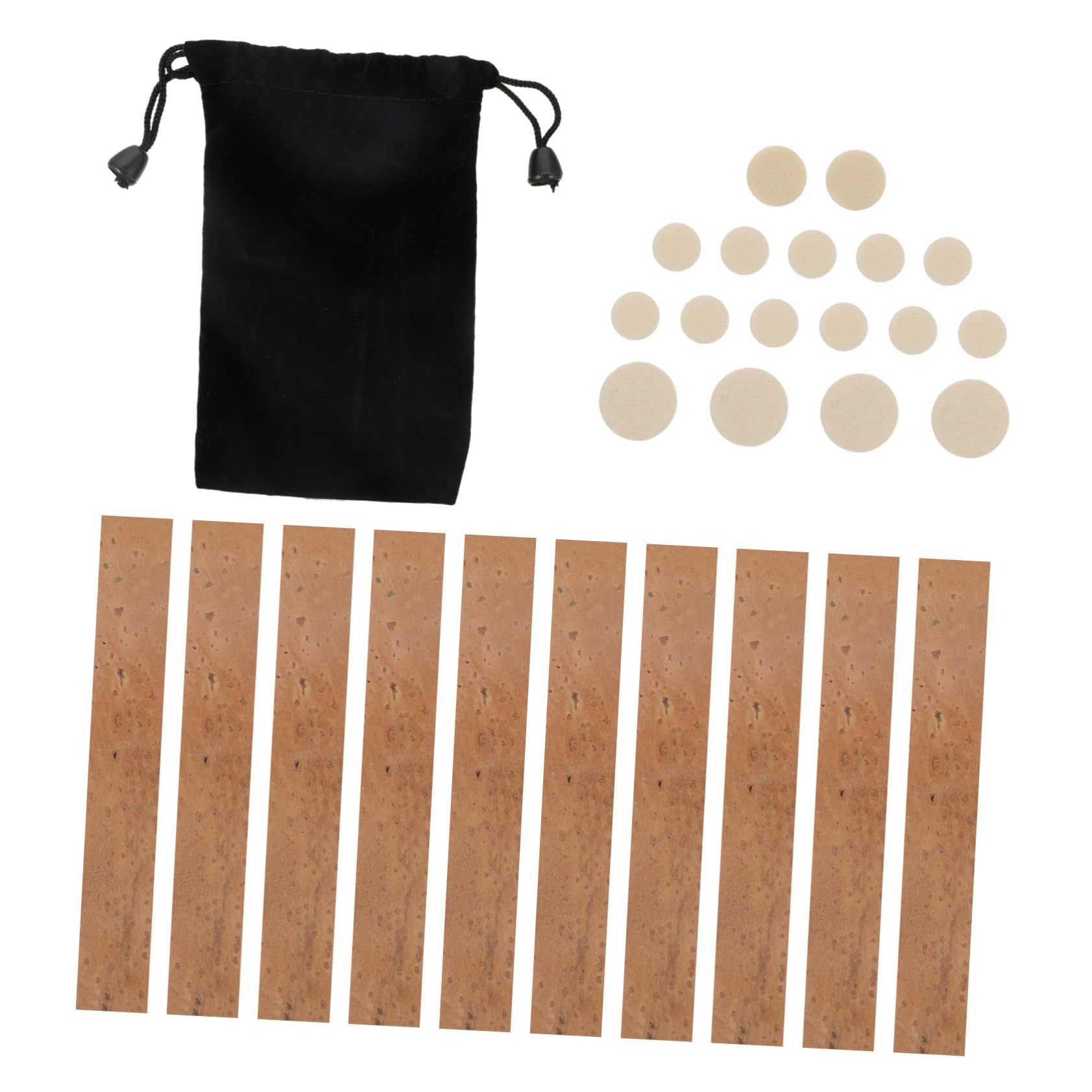 CIMAXIC Clarinet Repair Pad Replacement Cork Sheet 28pcs Set for Woodwind Instrument