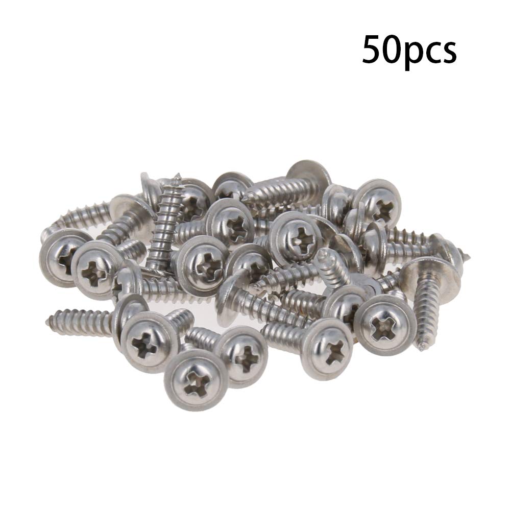 Viti Autofilettanti Uxcell M3x8mm Testa Pantera, Acciaio Inox 304, Phillips, 100 Pezzi
