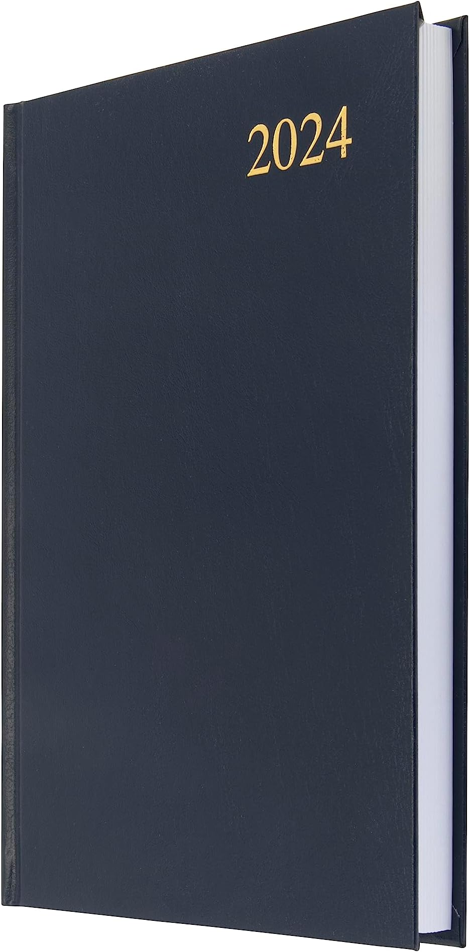 Collins Essential A5 Diary 2024 Daily Planner - 2024 Page A Day Diary, Journal & 2024 Planner - Business, Office, Academic and Personal Use 2024 (A5 Size, Blue)