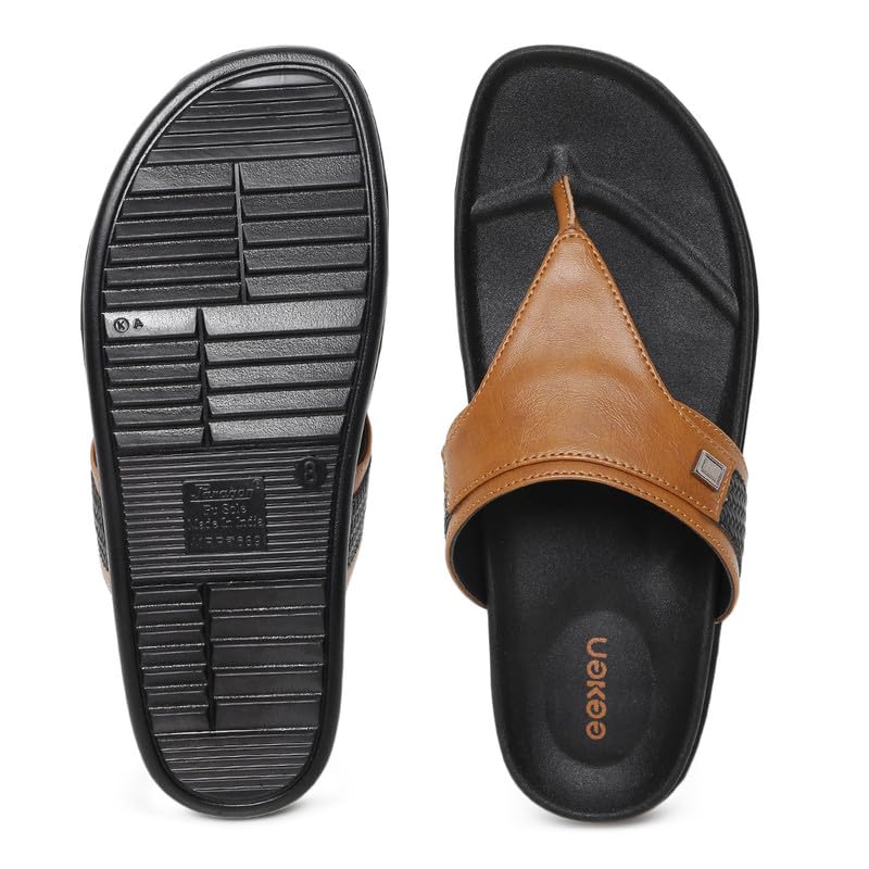 Image of Paragon Eeken EPUGI6102 Stylish Casual Men's Sandals | for Daily Outdoor Use | Comfort Sandals with Cushioned Soles