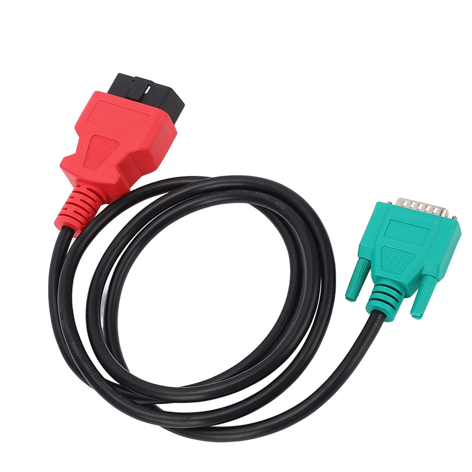 JPro Noregon Cable OBDII Flexibilidad Plug and Play 121591 Reemplazo para Mack Trucks 2013 y más nuevos Material de Goma ABS de 5 pies de Largo