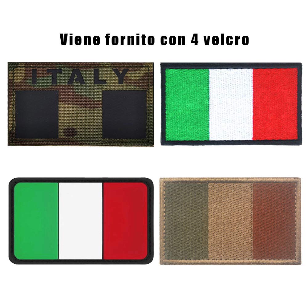 45L Zaino Assalto Tattico Militare Molle Zaini Da Viaggio Zaino Moto Per Trekking All'aperto Escursionismo Caccia Campeggio E Altre Attività Sportivo, Multifunzione + 4 Badges (Rosso)