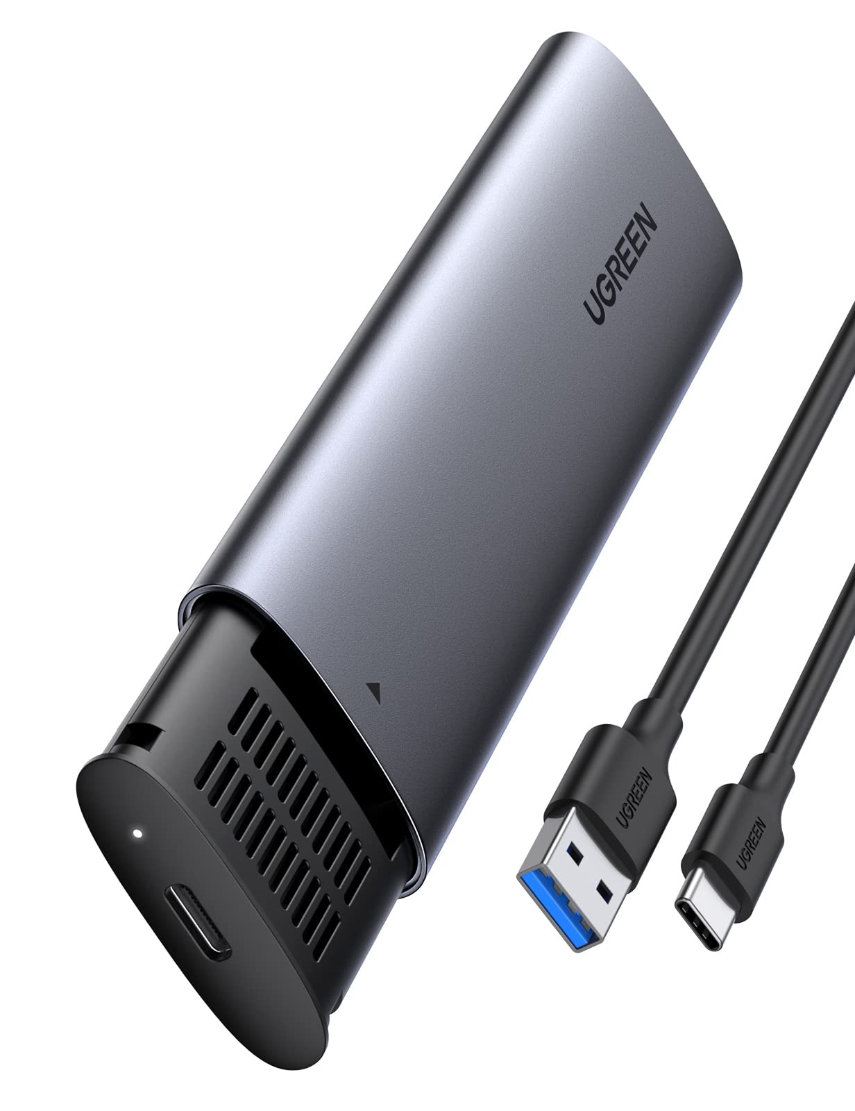 UGREEN Boîtier SSD 2 NVe USB 3.2 Gen 2 10Gbps Adaptateur Disque Dur