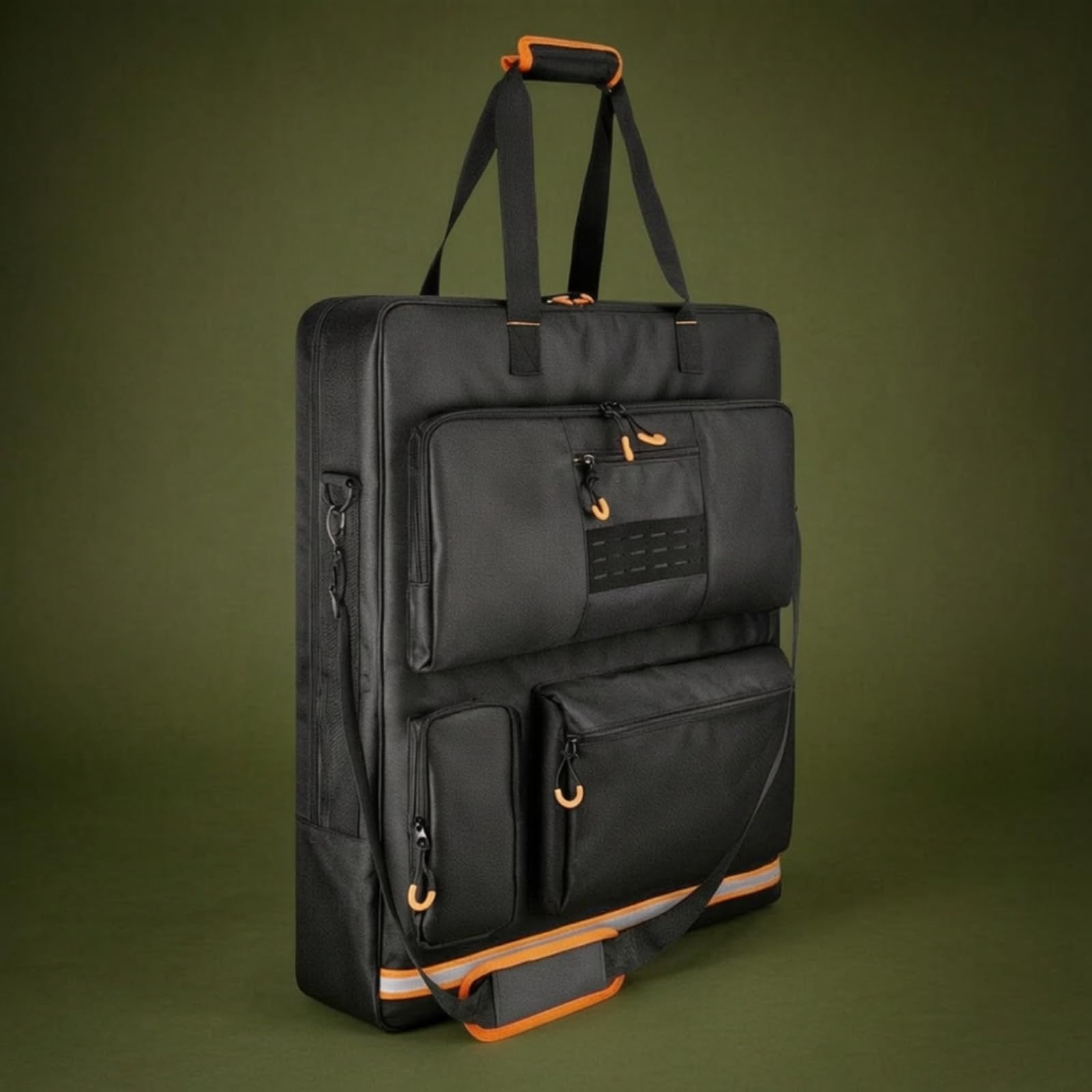 Borsa Imbottita con Tracolla Resistente Custodia Protettiva Multitasche per Campeggiatori, Campeggio, Outdoor