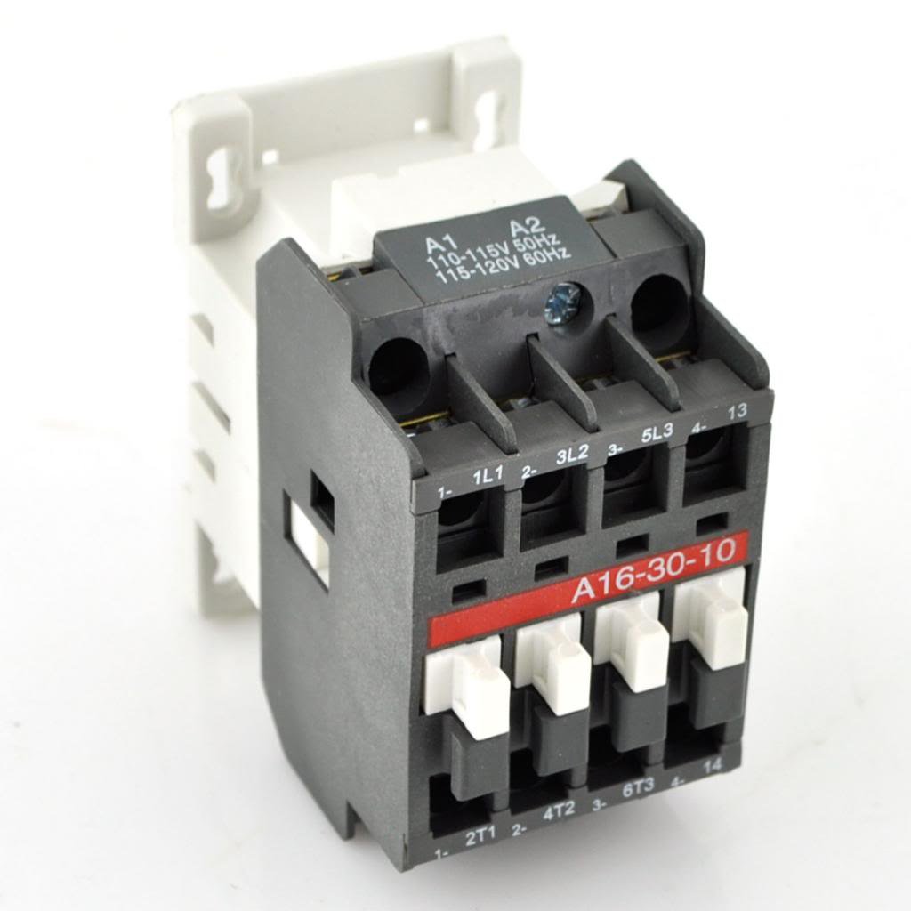 Asea A16-30-10 Contactor A16-30-10-84 120V Coil 3PH 3 Pole 600V AC 17Amp 1 Year Warranty