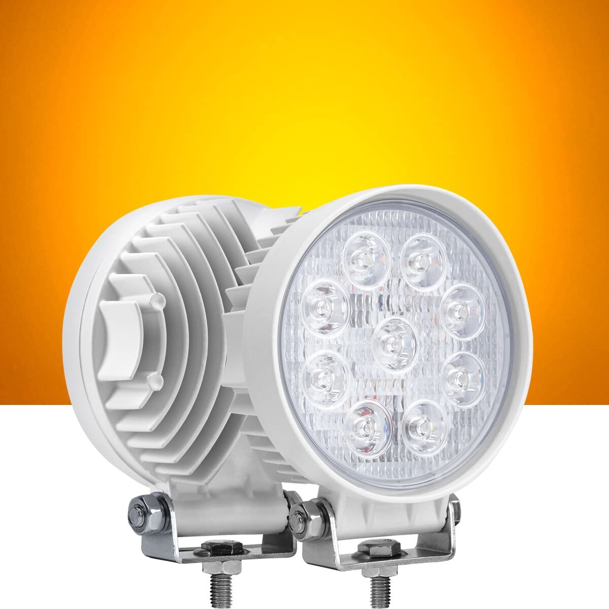 Buy Yellow 27W Led Pontoon Boat Dock Lights, Marine Spotlight for Kayak