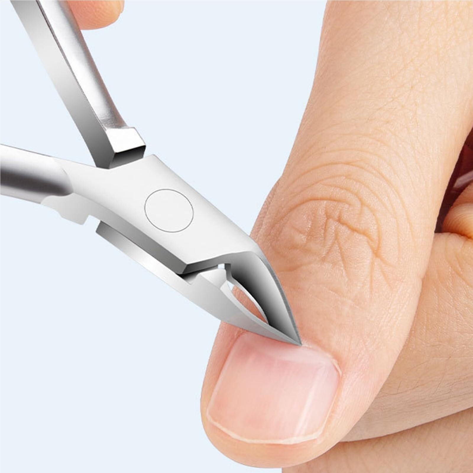 Corta cuticulas Cortauñas de acero inoxidable for manicura y pedicura profesional con tijeras for cutículas, pinza y recortadora para Manicura