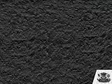 Vinyl Ostrich Black Fake Leather Upholstery Fabric by The Yard