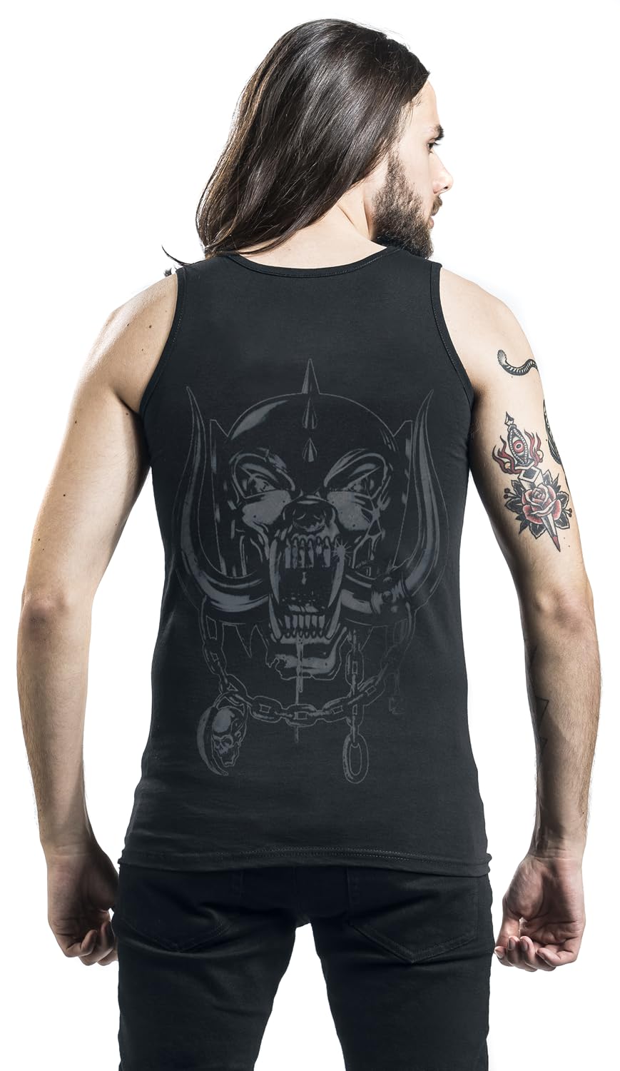 Motörhead Born to Lose Homme Débardeur Noir Regular/Coupe Standard