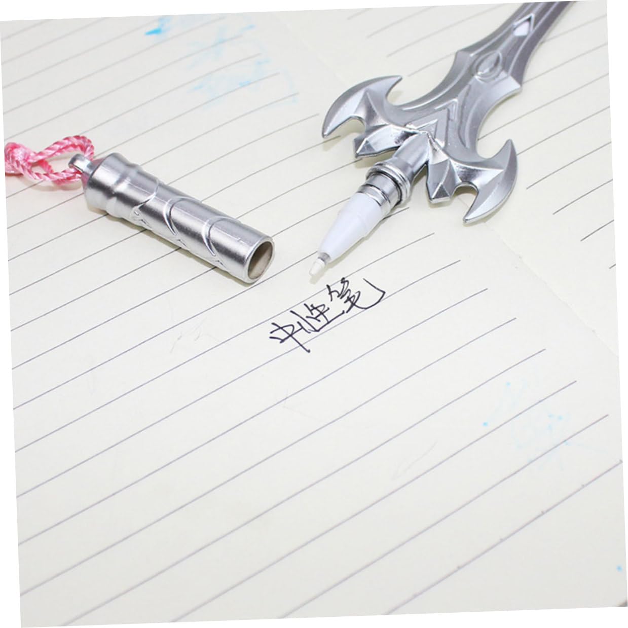 Angoily 36 Pezzi Penne Gel Creative con Pendente Nappina Fluido e Resistente per Studenti Ufficio e Regali