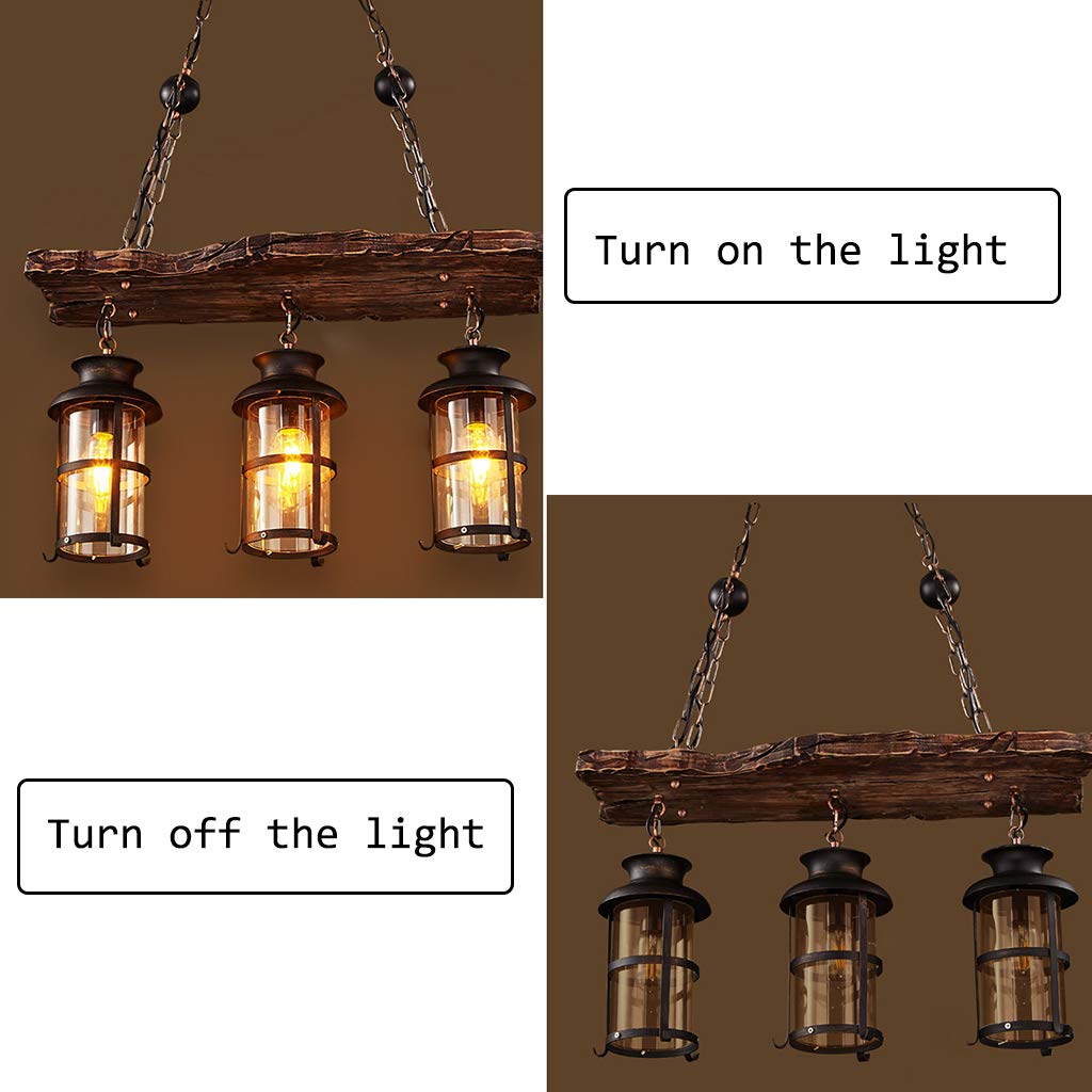 Retro Plafondlamp Vintage Industrieel Licht Dubbele Kop Antiek Hout Kroonluchter Metaal Glas in Hoogte Verstelbaar Verlichting Slaapkamer Lamp Restaurant Bar E27 Lampe Zwart Retro Plafondlamp Vintage Industrieel Licht Dubbele Kop Antiek Hout Kroonluchter Metaal Glas in Hoogte Verstelbaar Verlichting Slaapkamer Lamp Restaurant Bar E27 Lampe Zwart