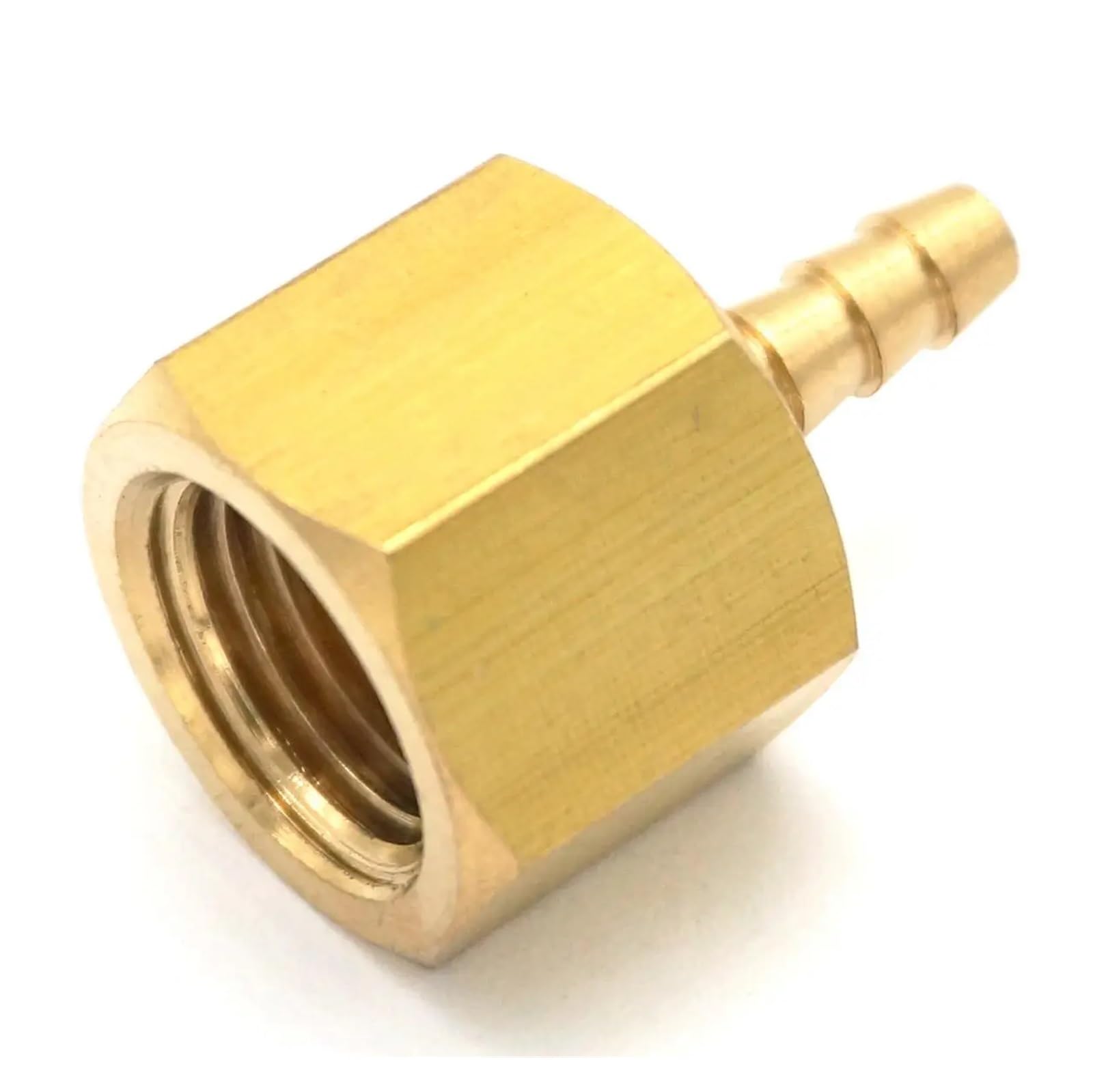 Conector de combustible de latón NPT 1/4 manguera 1/8 adaptador de rosca