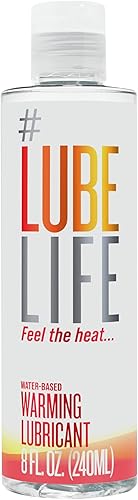 Lube Life Lubricante de calentamiento a base de agua, condimenta las cosas en el dormitorio y siente el calor, lubricante para hombres, mujeres y