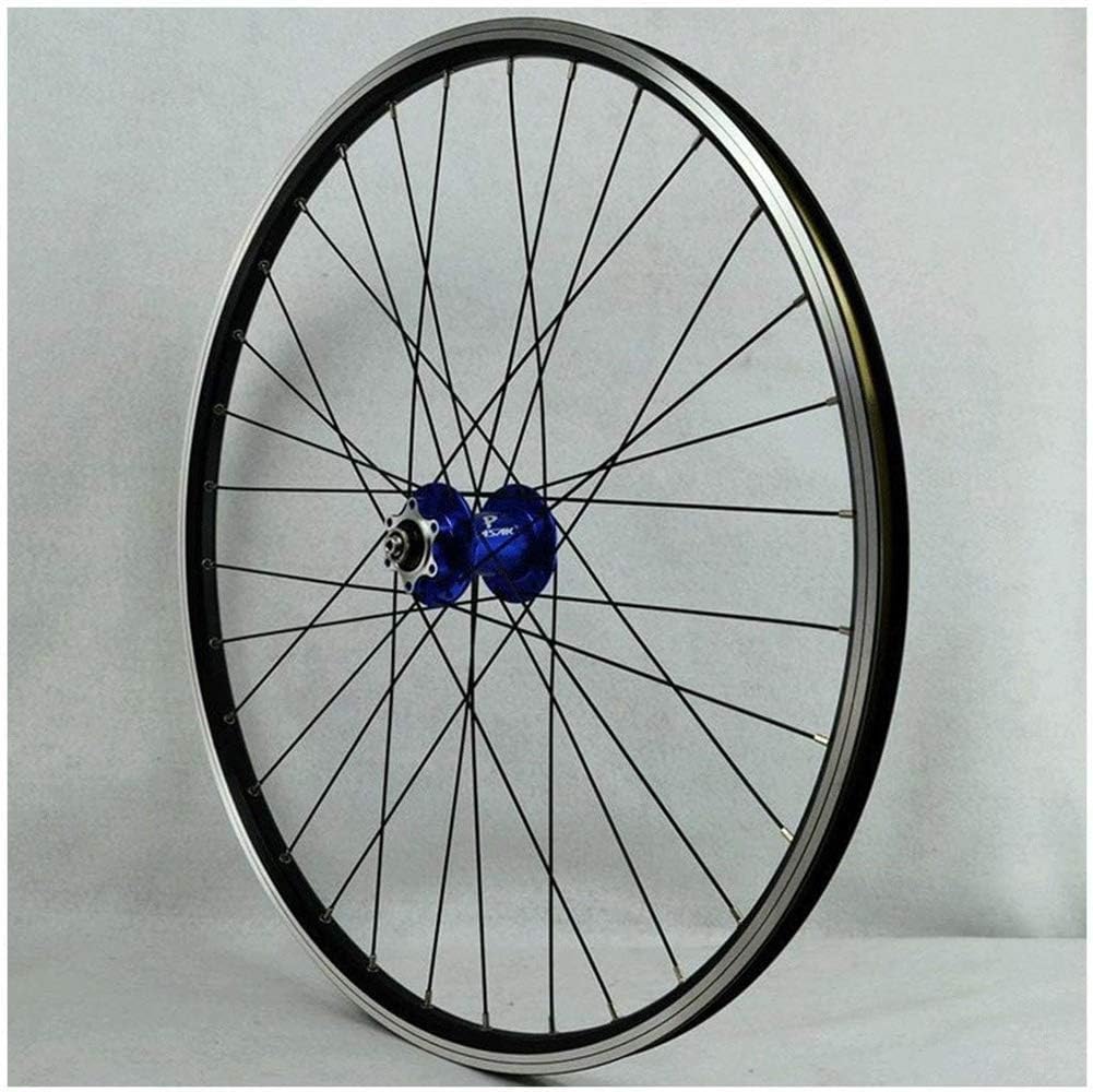 GFYWZZ MTB Wheelset 26Inch Bicycle Cycling Rim Mountain Bike Wheel 32H Disc/Rim Brake 7-11Speed QR Cassette Hubs Sealed Bearing 6 Pawls,Blue : Sports & Outdoors