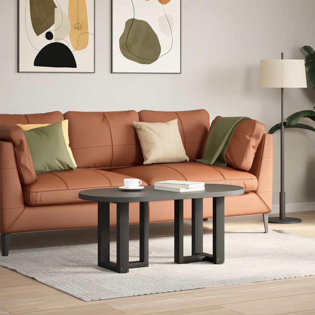 2 pezzi, in acciaio verniciato a polvere resistente con livellatori regolabili, 38 x 25 x (42-43) cm, design geometrico moderno per piano del tavolo