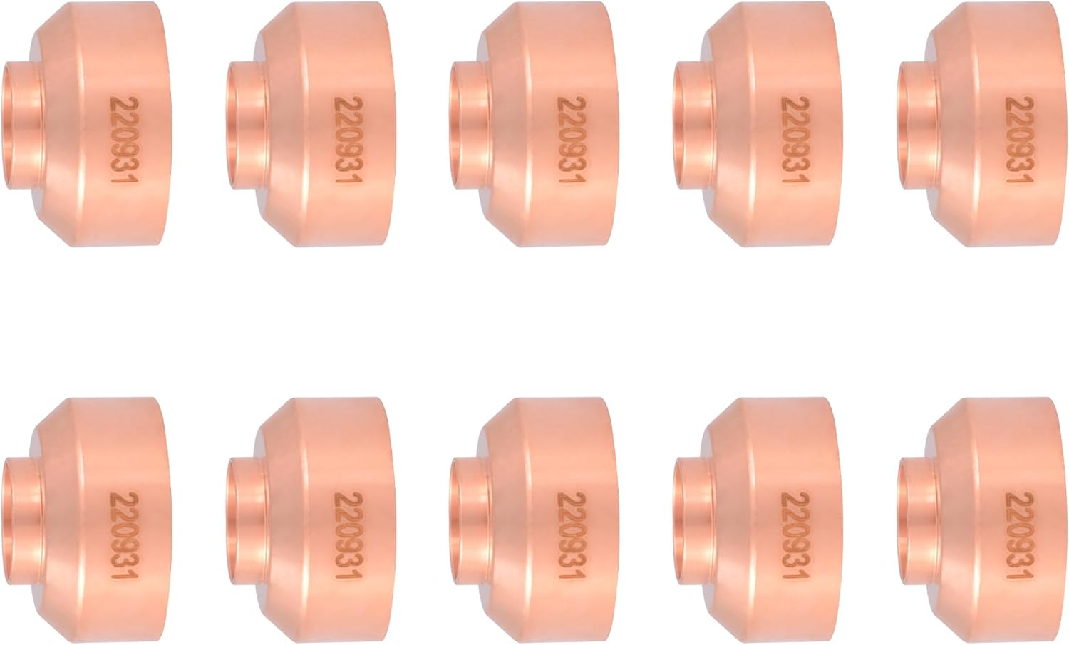 KEMAO 10Pcs 220931 Plasma Fine Cutter shield Fit for PMX 45XP/65/85/105 Plasma Cutting Hand Torch Consumable