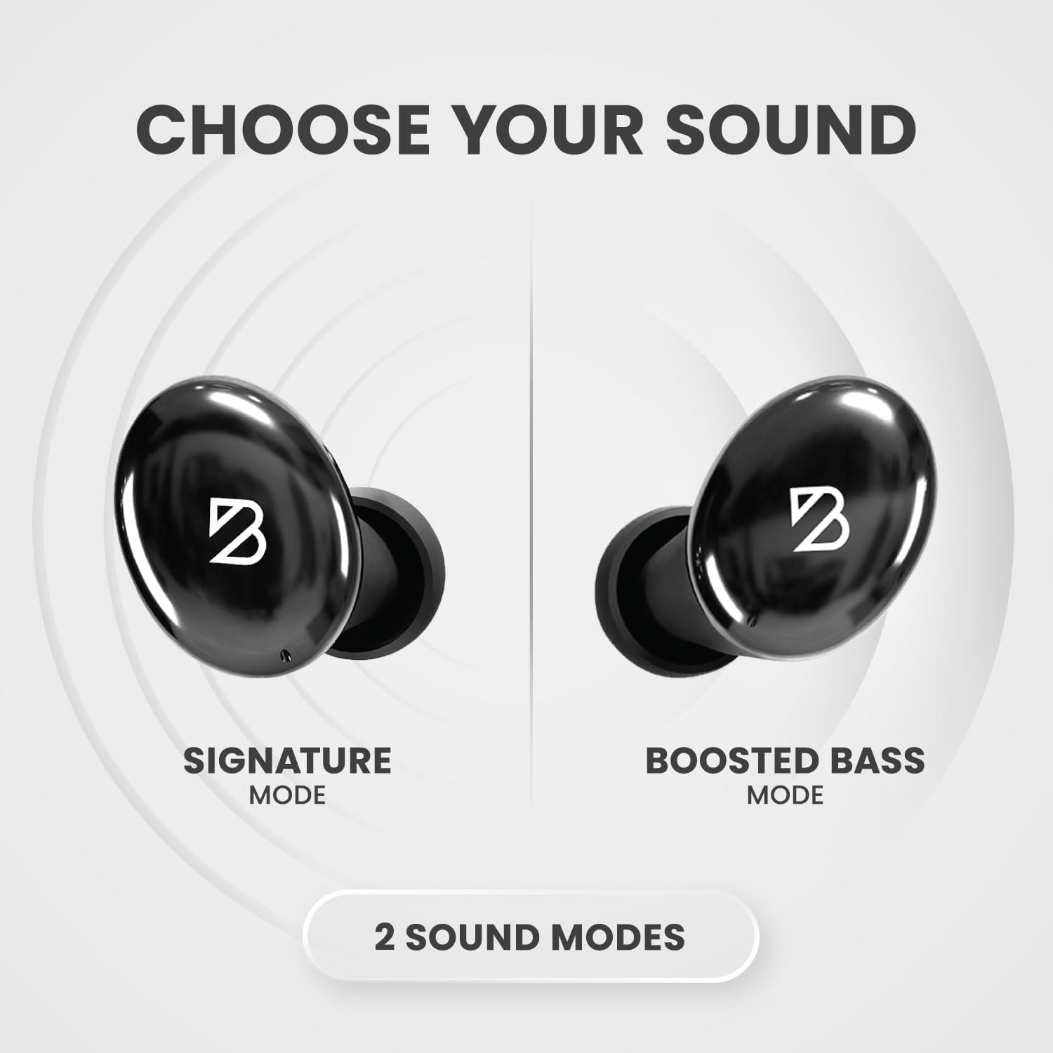 Back Bay Audio Tempo 30 Wireless Earbuds for Small Ears - Award-Winning Sound, Sweatproof Bluetooth Earbuds, Comfortable Ear Buds for Women, Black Earphones Small Ear Canals, Long Battery Headphones - Image 6