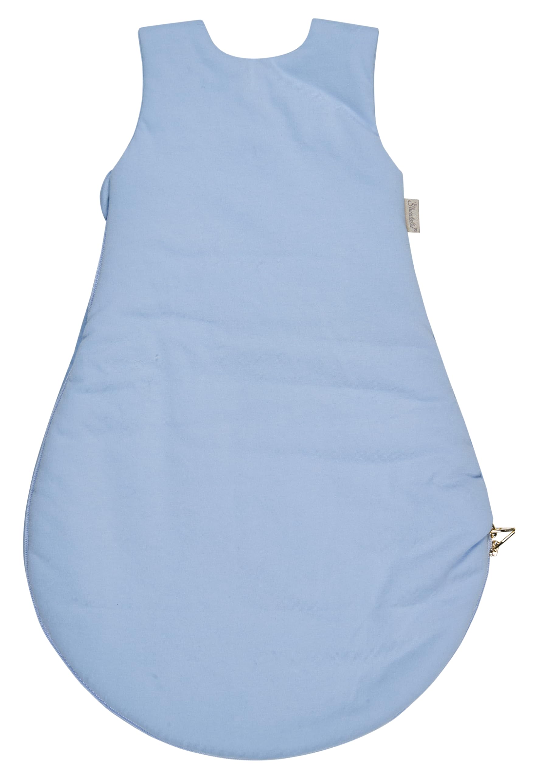 Sterntaler Babyschlafsack 62/68 cm Bär Bo, leichter Schlafsack mit Applikation, Singlejersey-Futter, Wattierung, Zwei-Wege-Reißverschluss, 