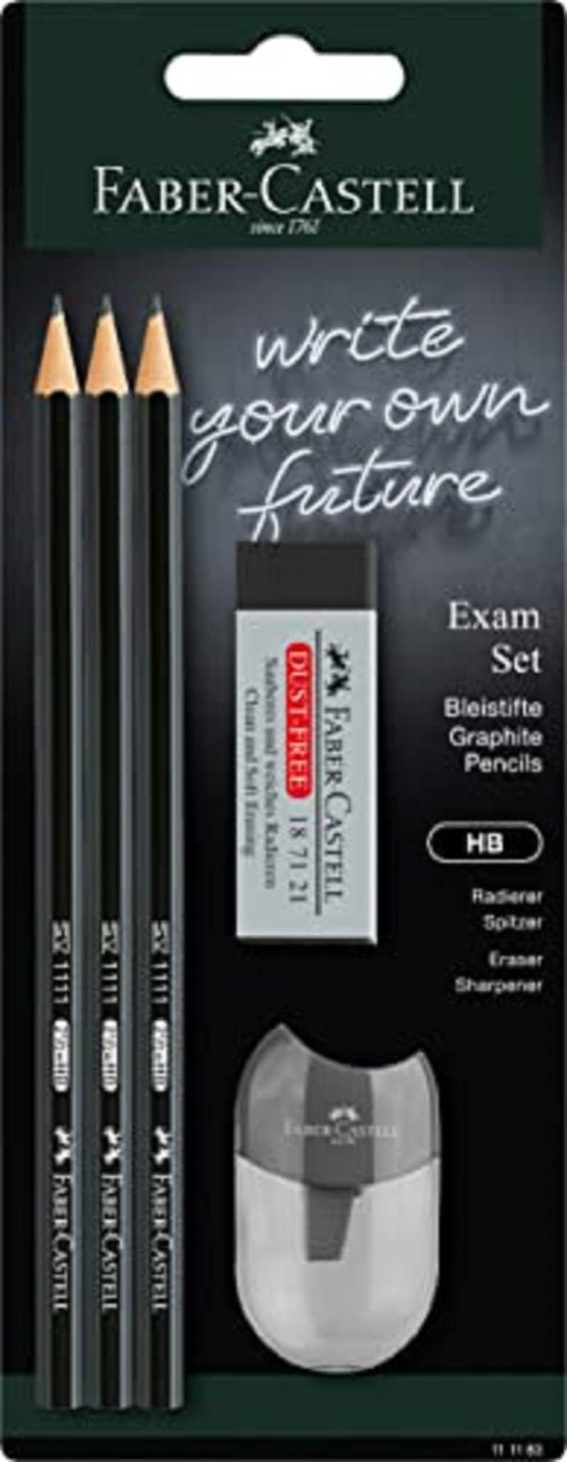 Lápis Preto Técnico 9000 HB/2B/4B/6B Faber Castell - 1 Blister Com 4