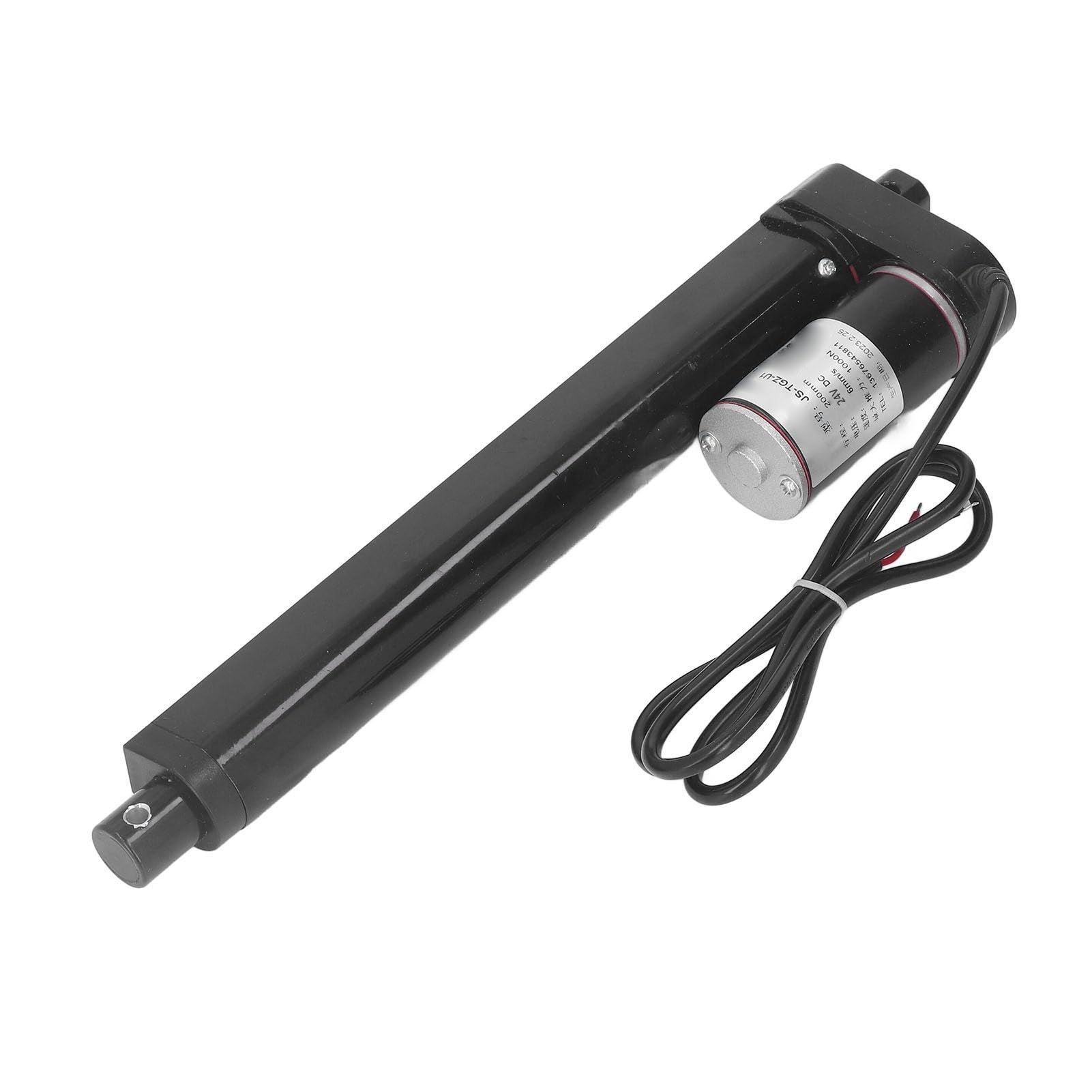 24V Actuador Lineal Fuerza 1000N 200mm IP65 Motor Impermeable