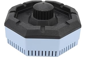 Smokeless Ashtray for Home and Office with Built-in Blue Air Purifier