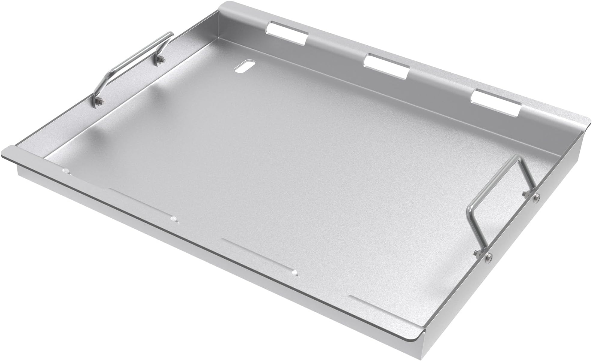 GLOWYE 23" x 17.3" Universal Stainless Steel Plancha Griddle Pan for