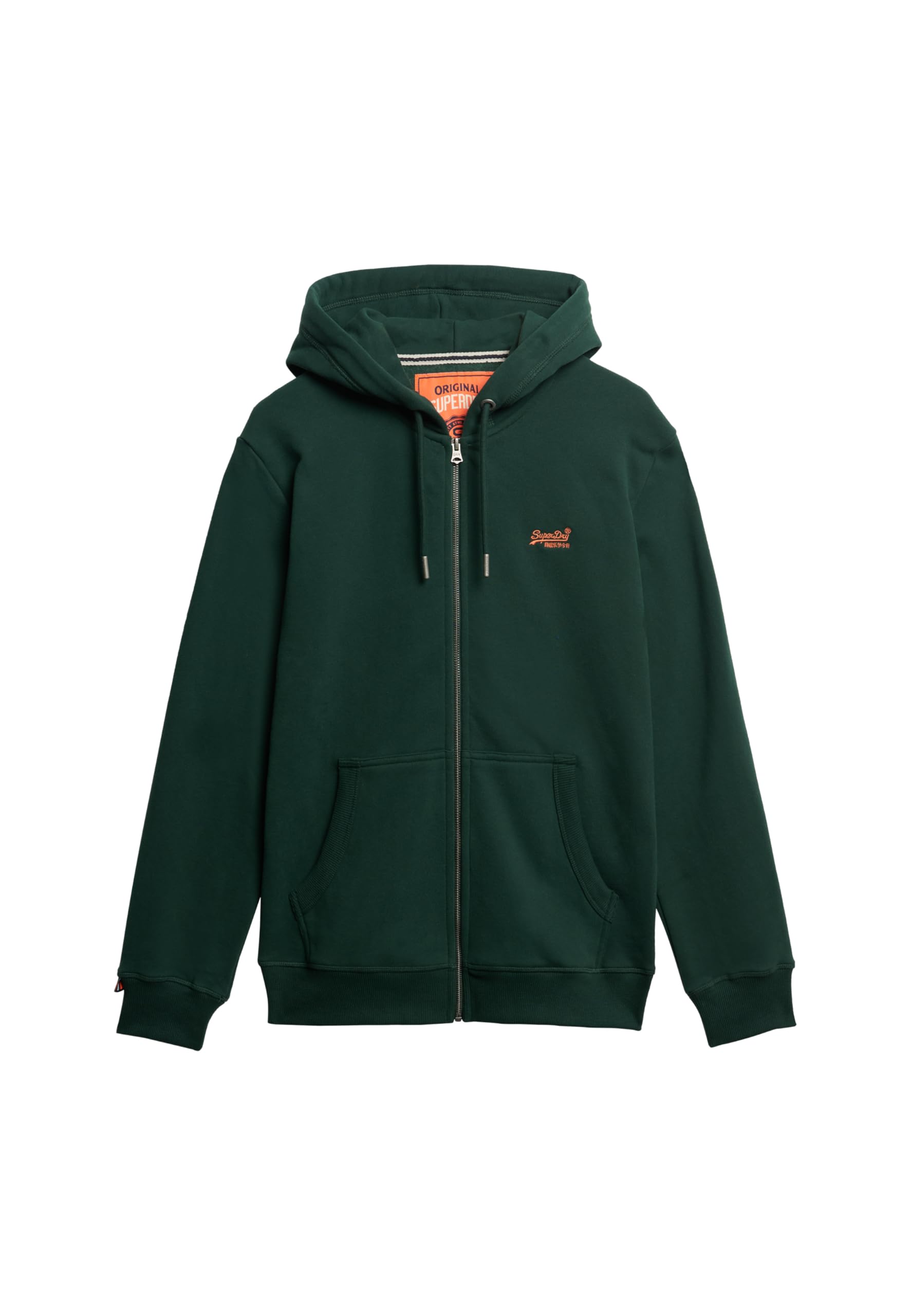 Superdry Herren Essential Logo Zip-Hoodie mit angerauter Innenseite