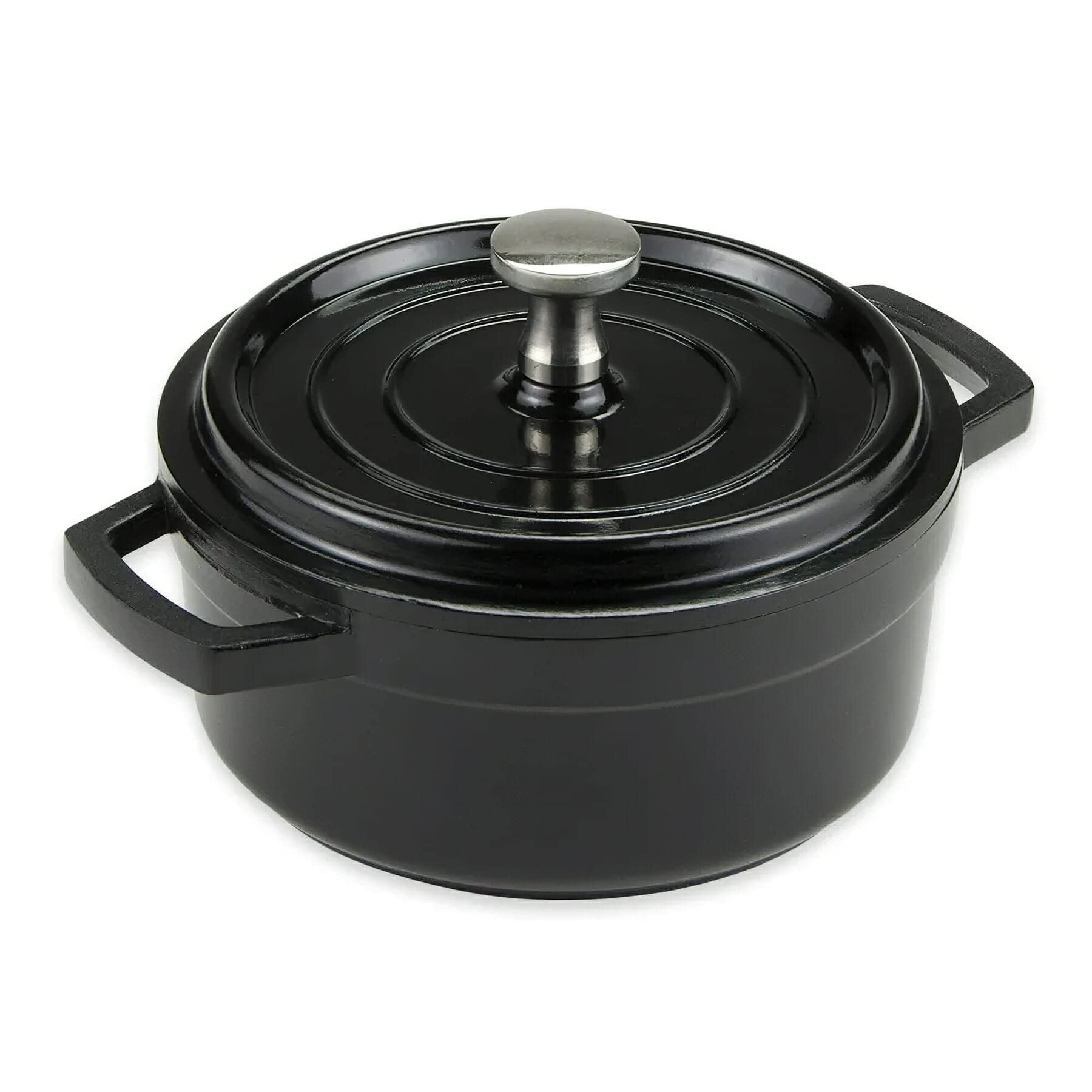 GET 0.25 Quart / Round / Black Dutch Ovens