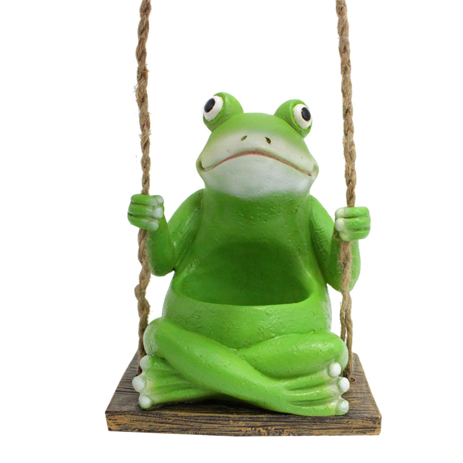 HZGFNBZ Swing Frogs Planter Pots Hangings Head for Indoor Outdoor Plant Wall Succulents Pots for Outdoor Plant Family