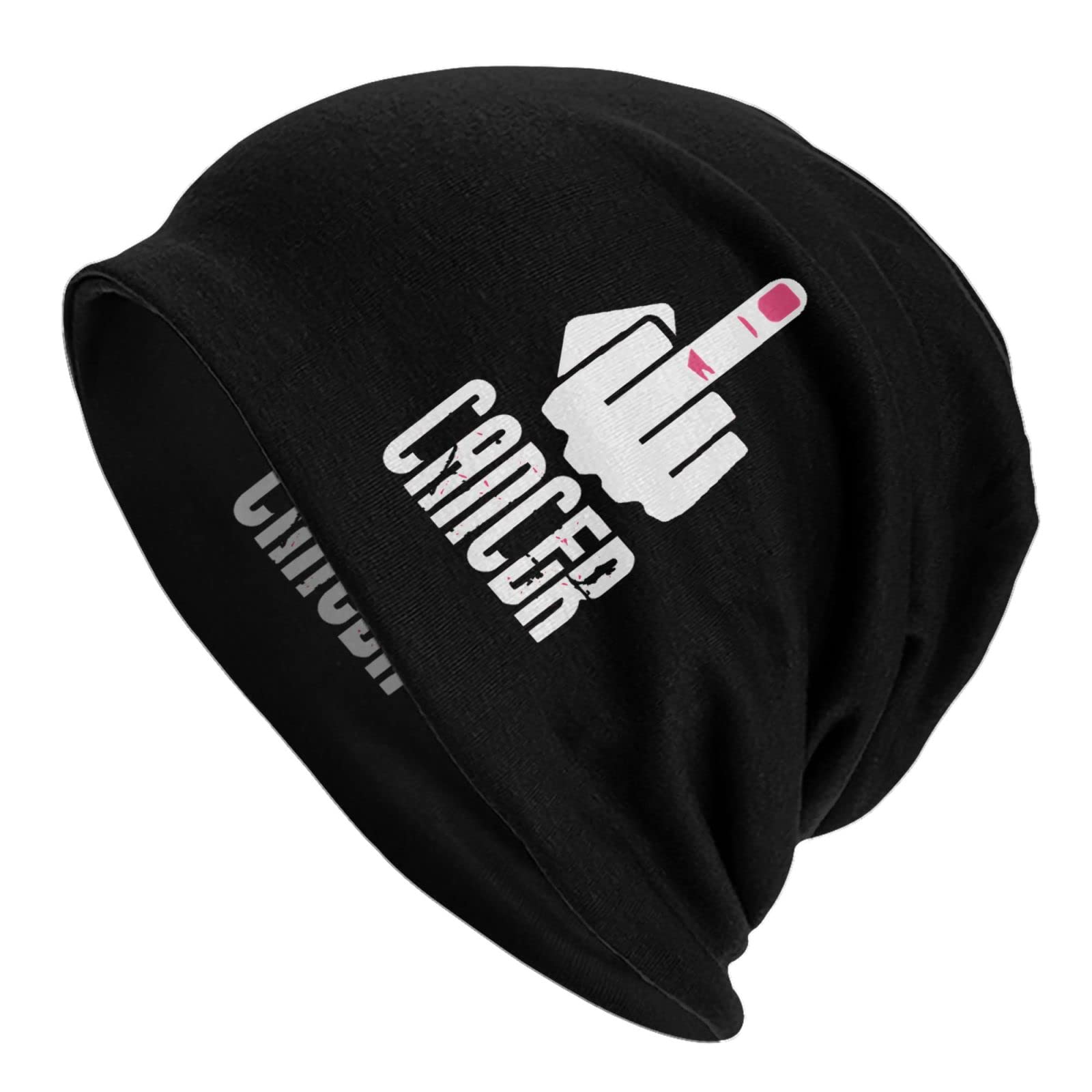 Yingd Unisex #32 Beanies Hat Fuck Cancer Beanie Hat Winter Warm Knitted Hat
