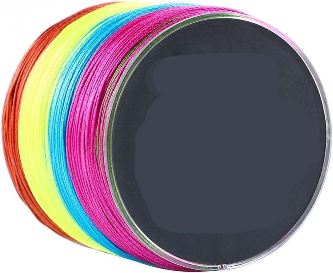 500M 9 Strands Super Multicolor PE Braided Strong Strength