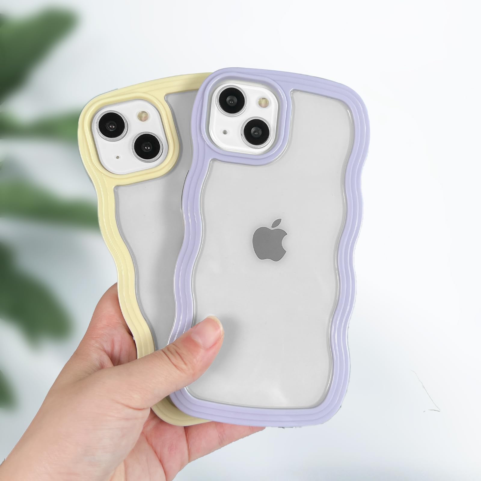 ÁRBOLORO Funda Magnética Onda Para IPhone 13/14 Compatible Con MagSafe, Carcasa Marco De Ondulado Rizado Forma Translúcida Mate Antigolpes Anti-Arañazos Case Para Mujeres Y Niñas, Rosa