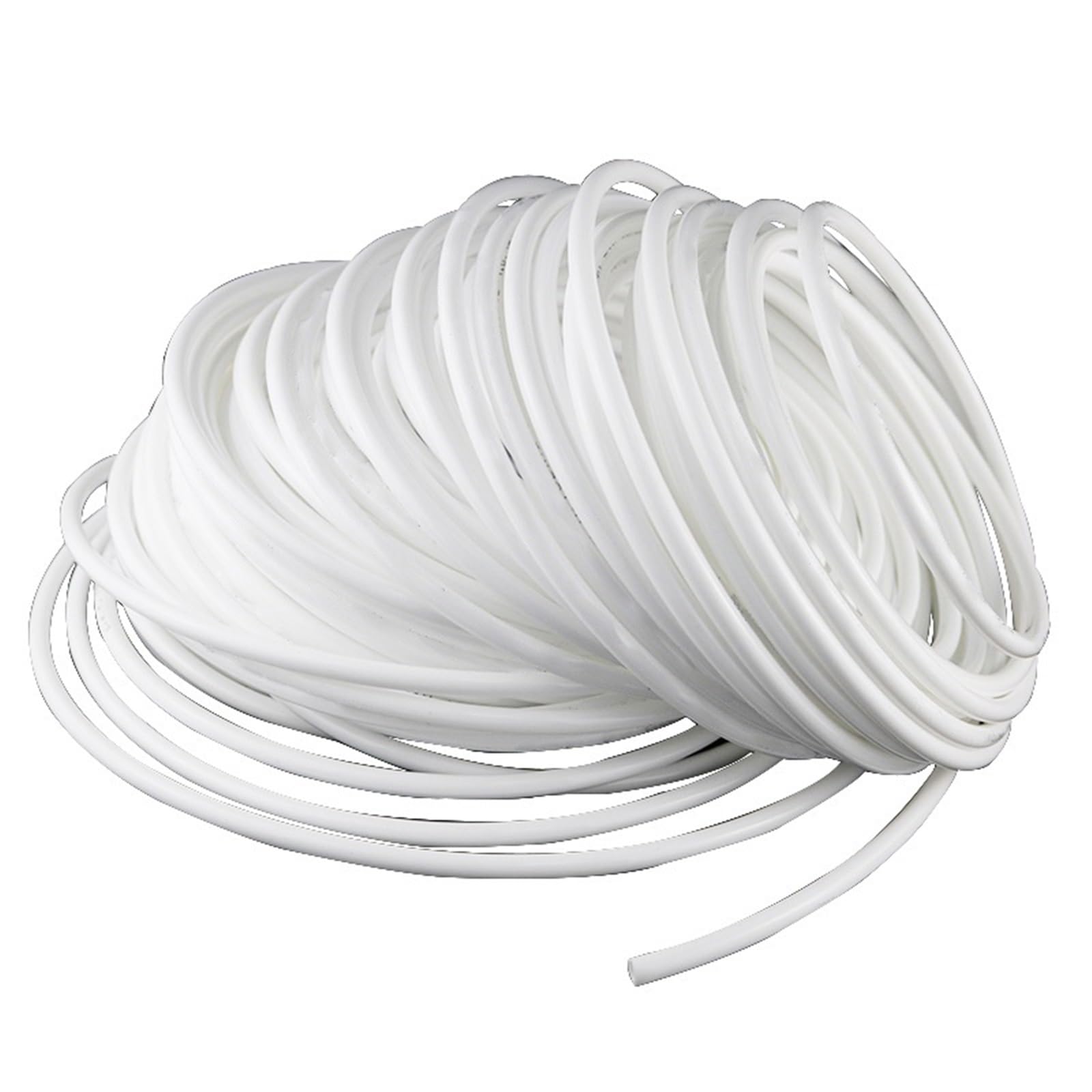 flexiable rubber Water 1/4 Inch 3/8 Inch OD PE Hose Tubing White Flexible Pipe Tube For Reverse Osmosis Aquarium Filter System 1 Meter drain elastic (Color : OD9.5mm X ID6.3mm)