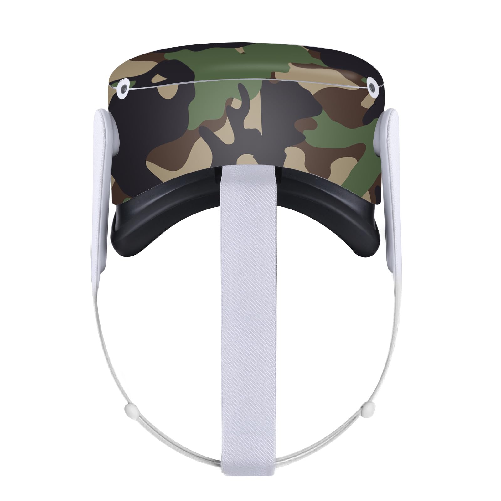 Head Case Designs Brown and Green Camo Camouflage Vinyl Sticker Skin Decal Cover Compatible with Meta Quest 2