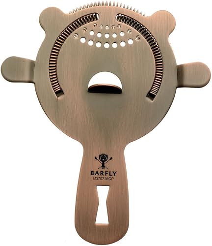 Miniatura 3 de Barfly M37026, Colador Hawthorn resistente, acero inoxidable