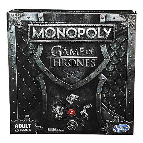 FACAI Juego De Tronos Tarjeta De La Tabla De Mesa Monopoly Juego Jon Daenerys