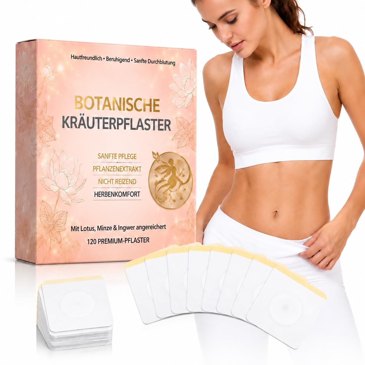 Abnehmpflaster, Abnehmen Schnell Fettverbrenner Kräuterpflaster