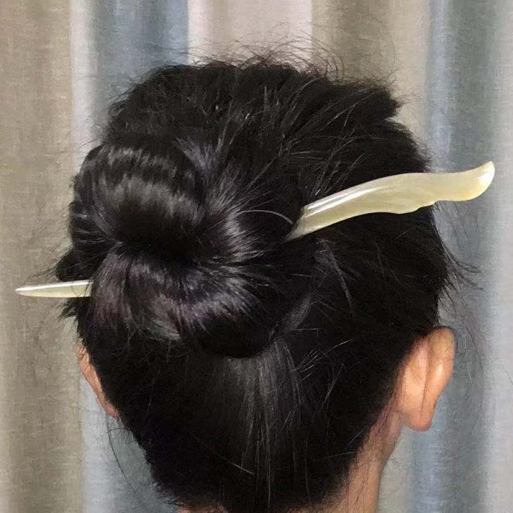 Gioielli per Capelli Cinesi, Bastoncino for Capelli con Corna Cinesi for Capelli Lunghi da Donna,