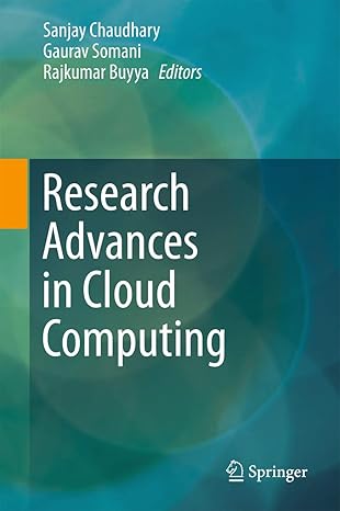 Research Advances in Cloud Computing-finelybook