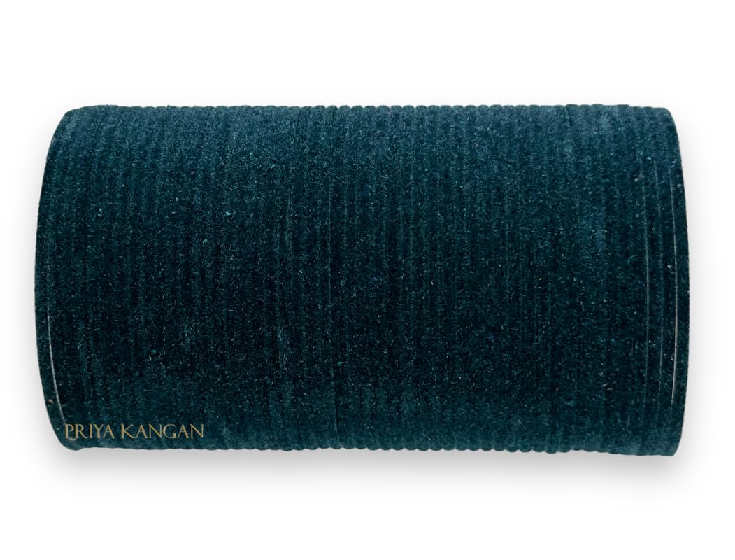 PRIYA KANGAN Indian Beautifull Plane Velvet Metal Bangles, Matching Churi, For Girls & Women. (Pack of 48 Bangles) (Peacock, 2.80 (Large)) (B0C9YD48JQ) Amazon Price History, Amazon Price Tracker